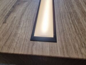 Wandplanken met geïntegreerde verlichting