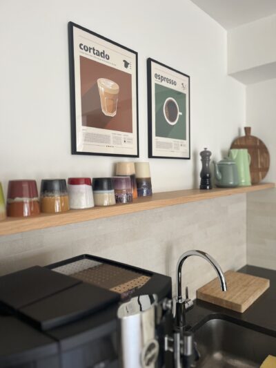 Houten plank keuken