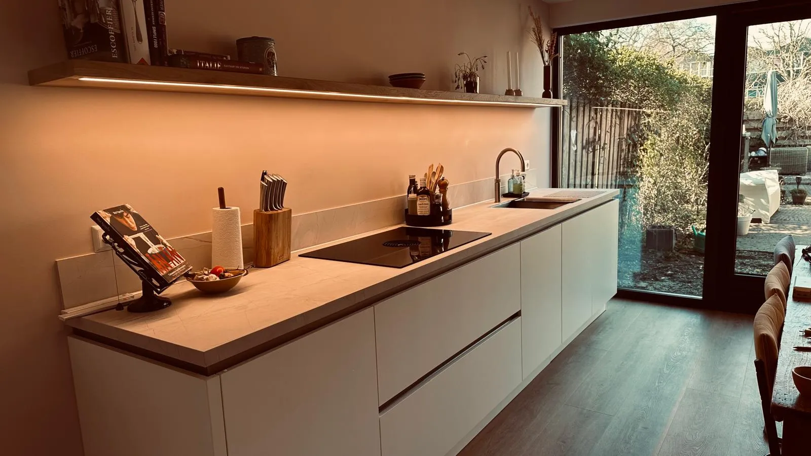 Wandplank voor keuken