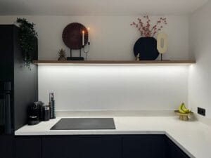 Wandplanken met geïntegreerde verlichting