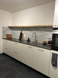Houten plank keuken