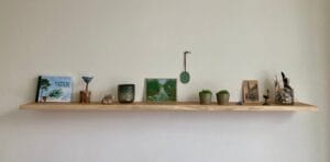 Zwevende wandplank